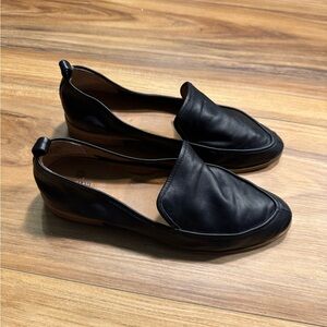 Susina Women's Black Leather Loafers
